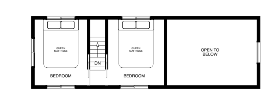 builders plans for 10x32 park model RV loft floor